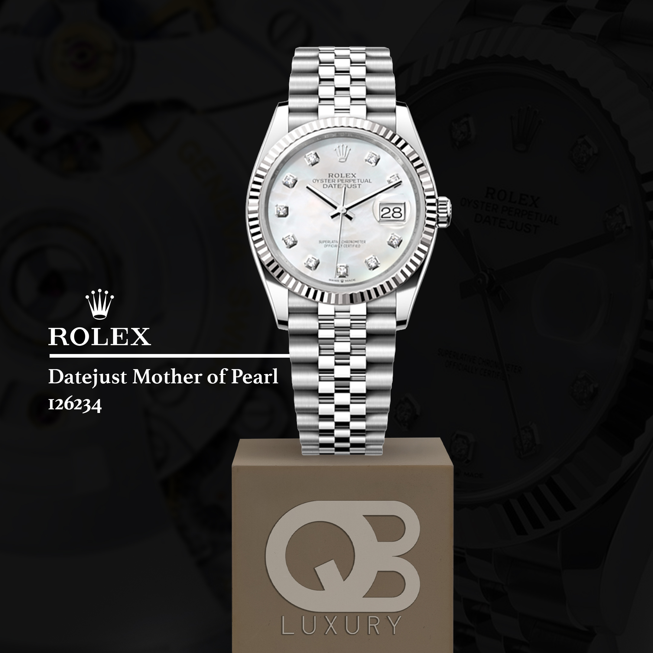 Rolex Datejust Mother of Pearl 126234