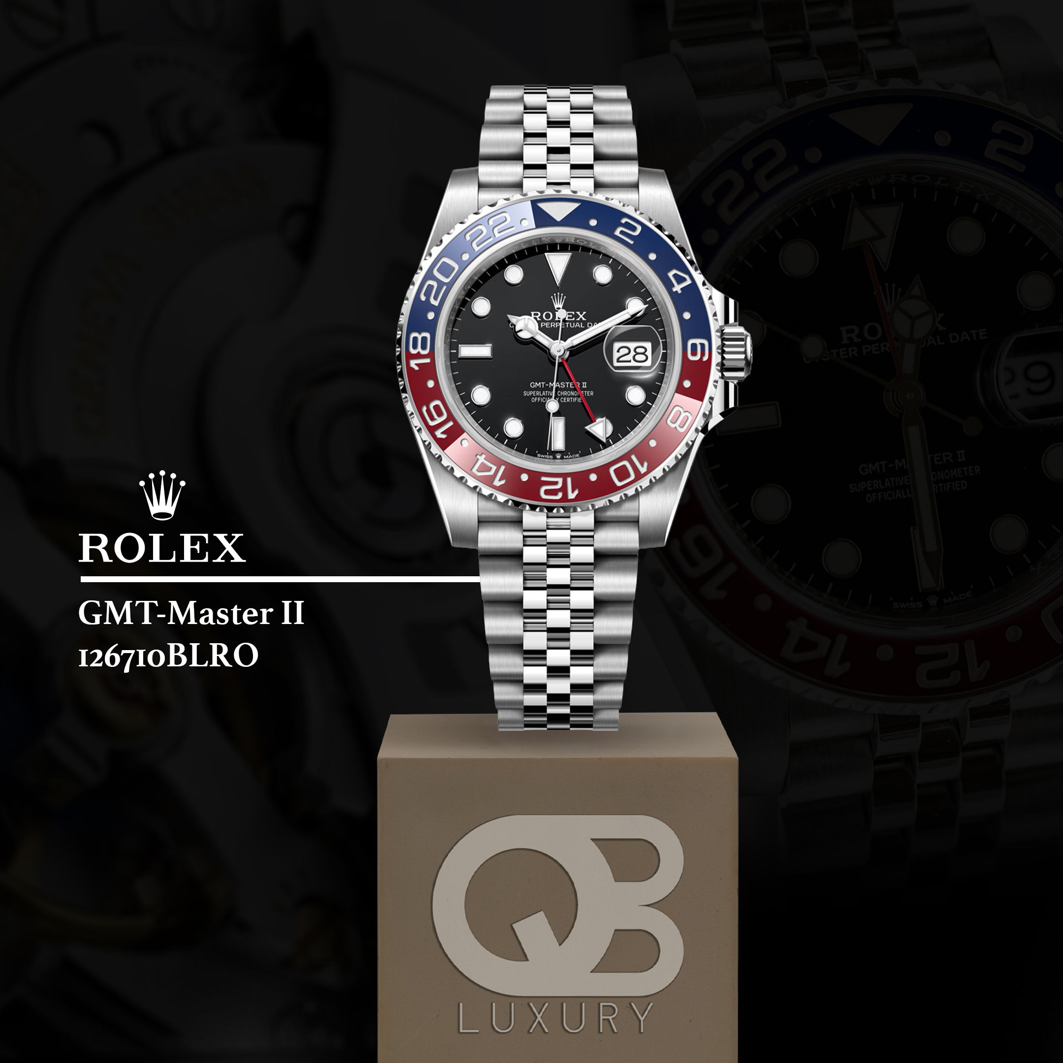 Rolex GMT Master II 126710BLRO